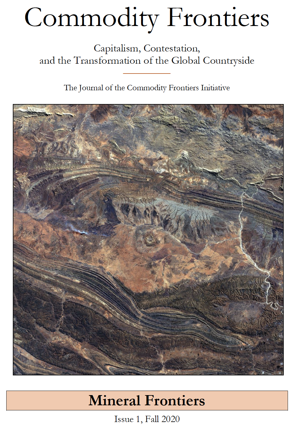 Commodity Frontiers title page