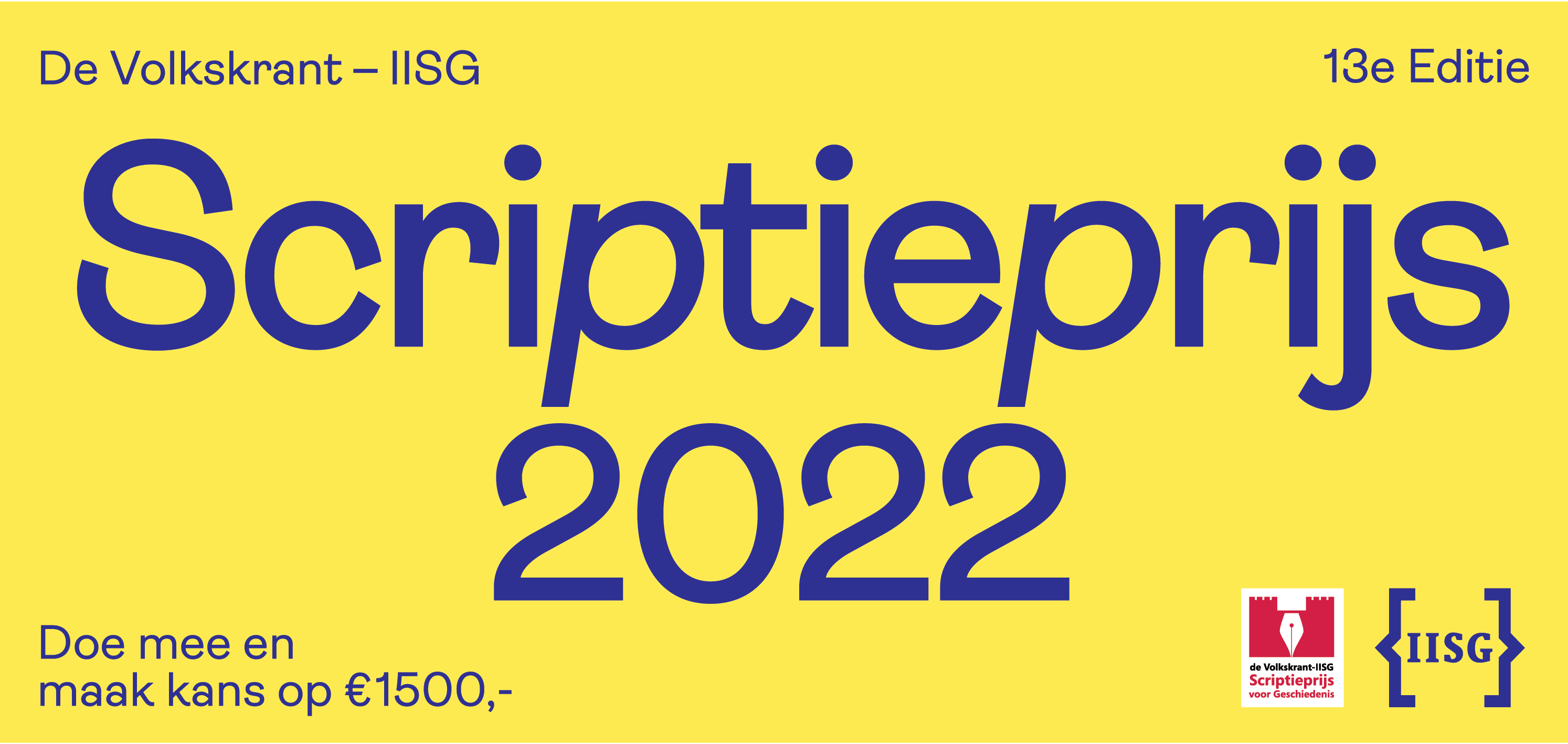 Scriptieprijs 2022