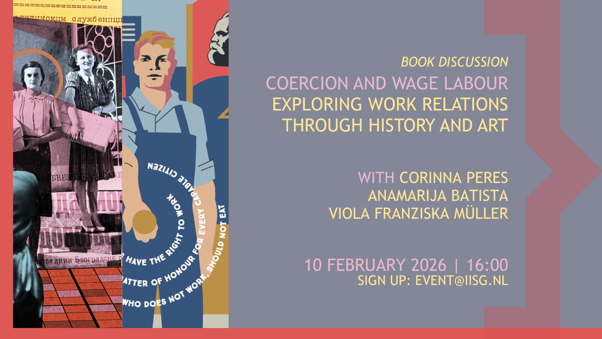 Announcement Coercion and wage labour