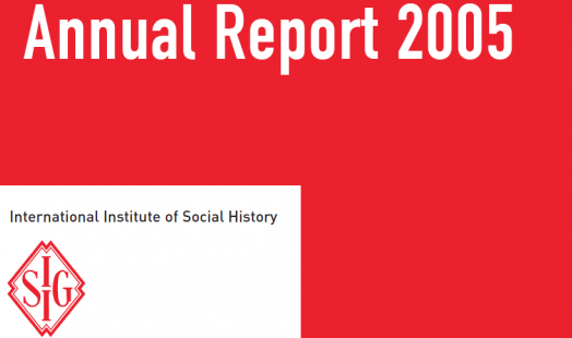 IISH Annual Report 2005