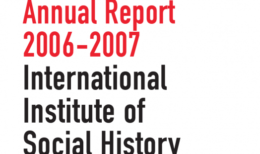 IISH Annual Report 2006 and 2007