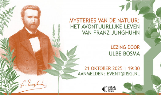Event: het avontuurlijke leven van Franz Junghuhns