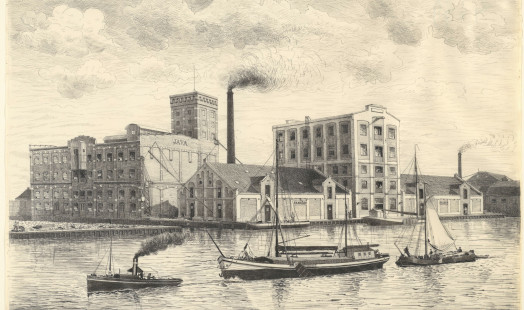 Prent van de Zaan.  Noord Hollands Archief Collectie