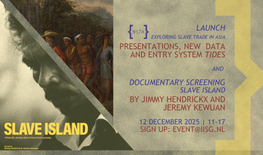Announcement ESTA event / Documentary screening Slave Island