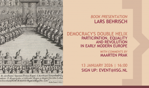 Announcement lecture Lars Behrisch 