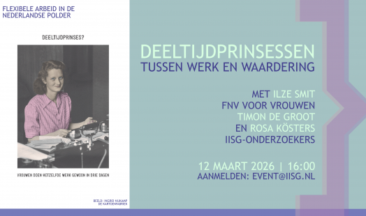 Aankondiging evenement Deeltijdprinsessen